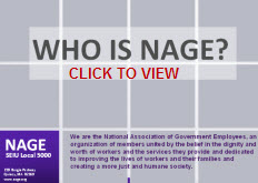 Click to view Who Is NAGE?